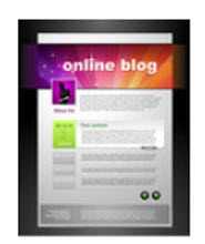 Online blog